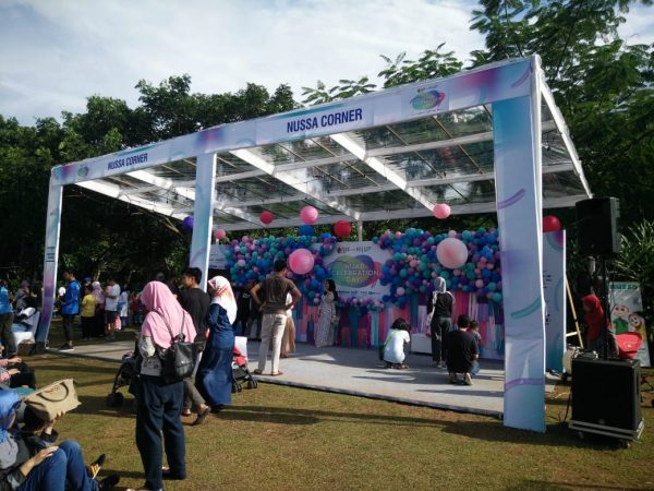 tenda transparan dekorasi