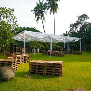 sewa tenda transparan dekorasi