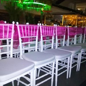 sewa kursi tiffany vip