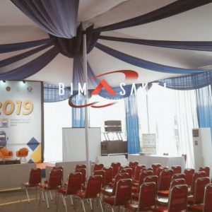 SEWA TENDA SEMI DEKORASI