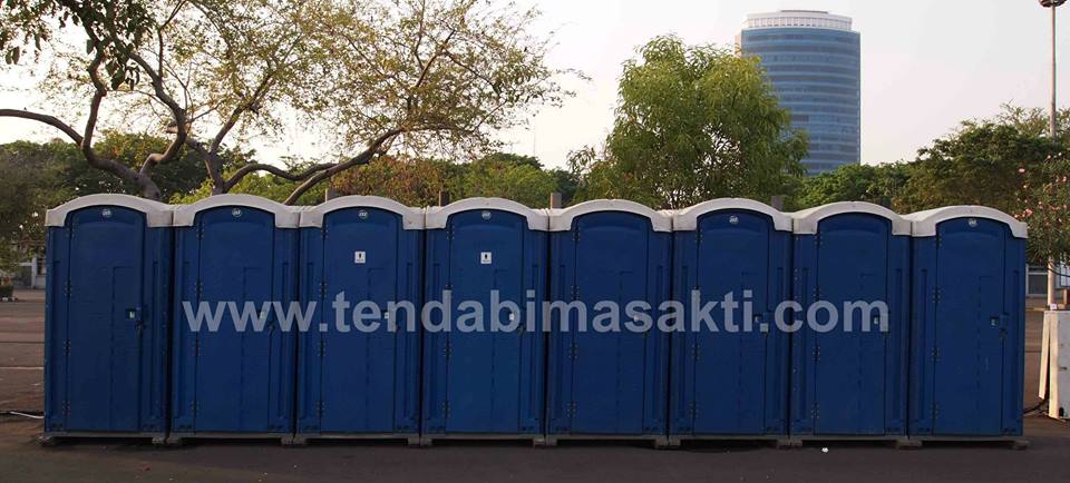 Sewa toilet portable bersih dan higienis, Rental toilet portable murah untuk event,
