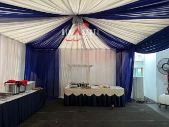 Tenda Sarnafil Dekorasi Serut Elegan untuk Acara