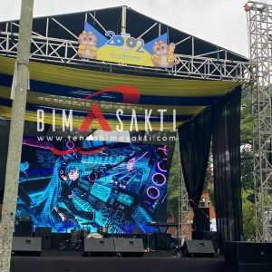 Sewa panggung rigging Jakarta – panggung outdoor modular full rigging untuk event besar