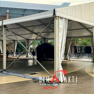 Tenda Roder Polos Putih untuk Acara Pernikahan dan Event