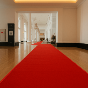 Layanan sewa karpet merah Jakarta kualitas premium