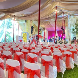 Sewa kursi Jakarta untuk event, wedding, dan pameran – Tenda Bimasakti