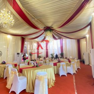 Sewa tenda dekorasi event Jakarta – tenda elegan untuk wedding, seminar, dan pameran