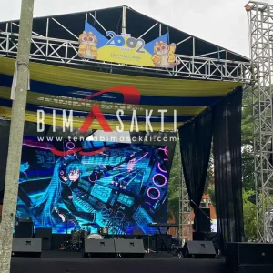 Sewa panggung rigging Jakarta – panggung outdoor modular full rigging untuk event besar