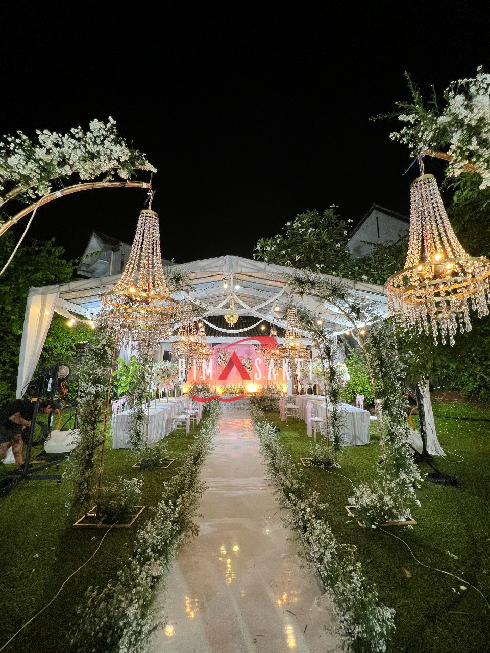 sewa tenda transparan dekorasi Jakarta mewah