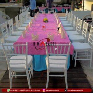 Sewa kursi Tiffany Jakarta untuk pernikahan dan berbagai acara
