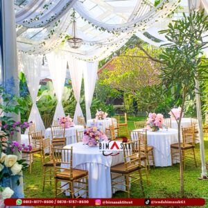 Sewa kursi Tiffany gold Jakarta untuk wedding dan event