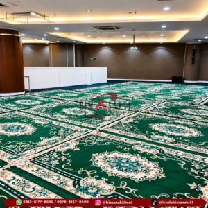Sewa karpet permadani hijau Jakarta