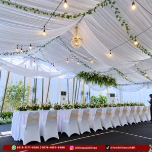 Sewa tenda dekorasi pernikahan dan event di Jakarta