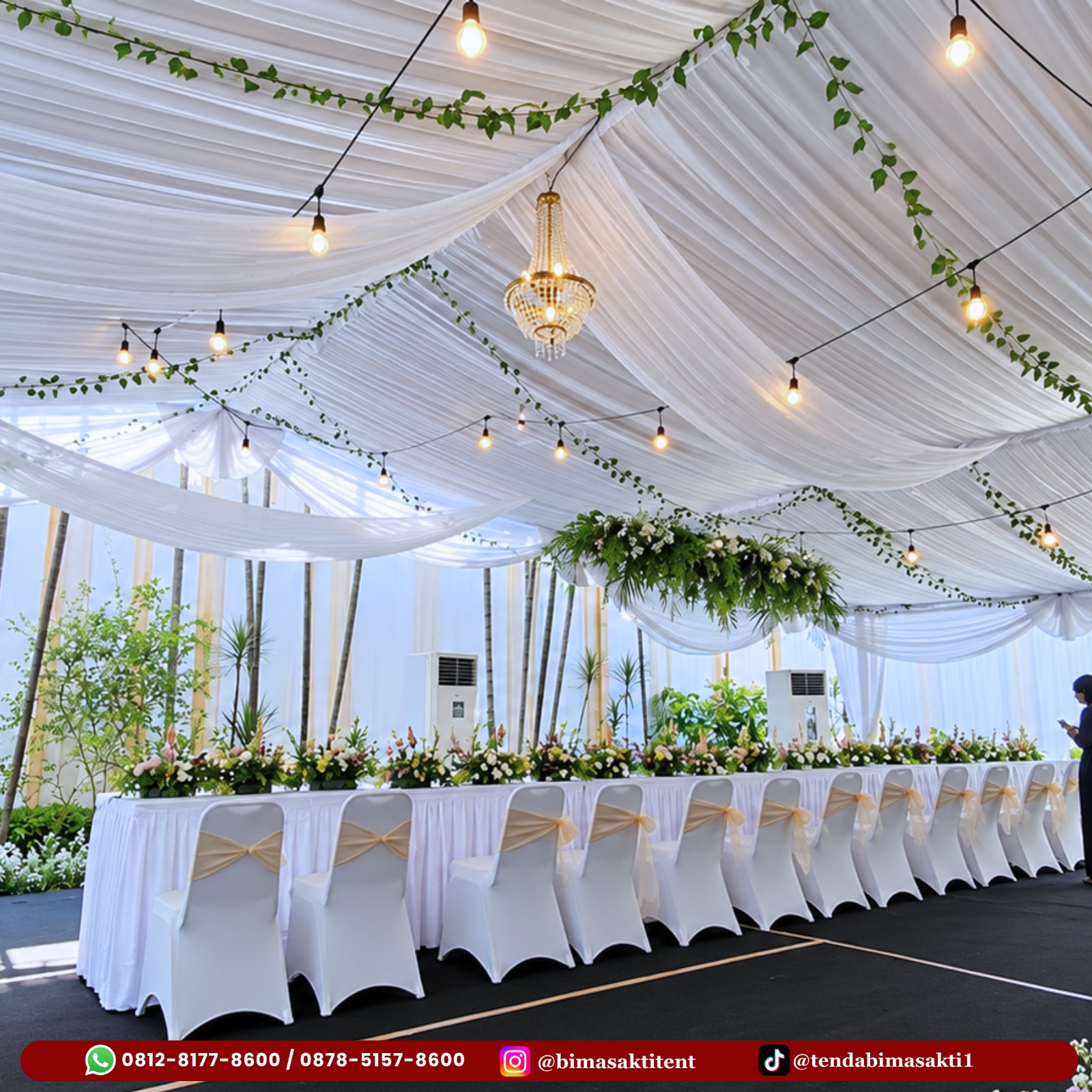 Sewa tenda dekorasi pernikahan dan event di Jakarta