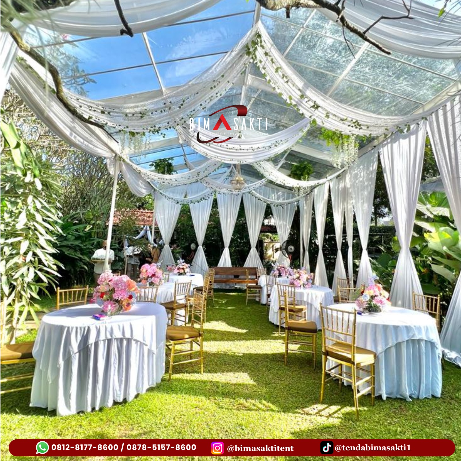 Sewa tenda dekorasi Jakarta untuk pernikahan dan event