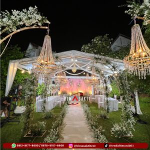 Sewa tenda transparan dekorasi Jakarta
