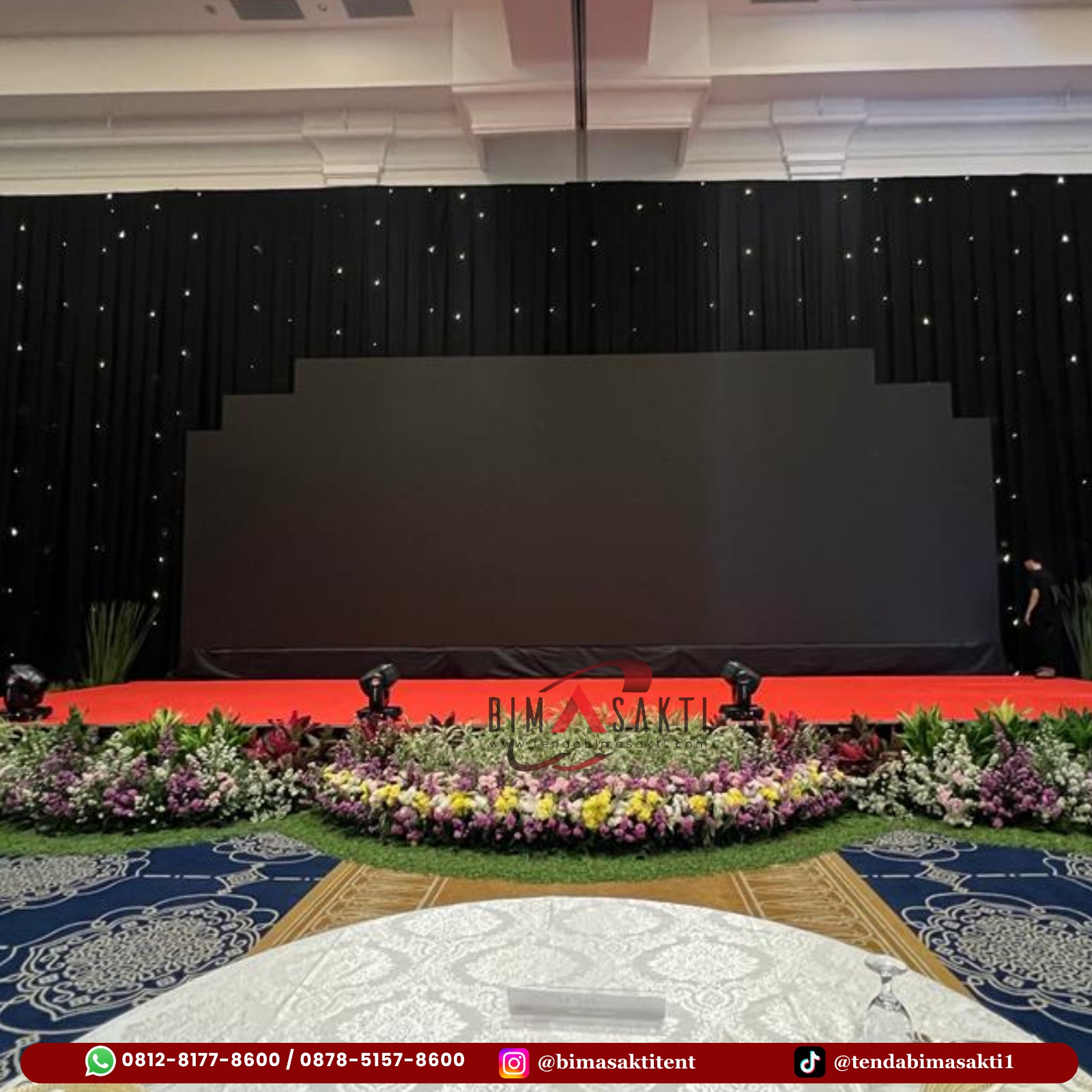 Mini garden dekorasi hijau untuk sewa acara Jakarta