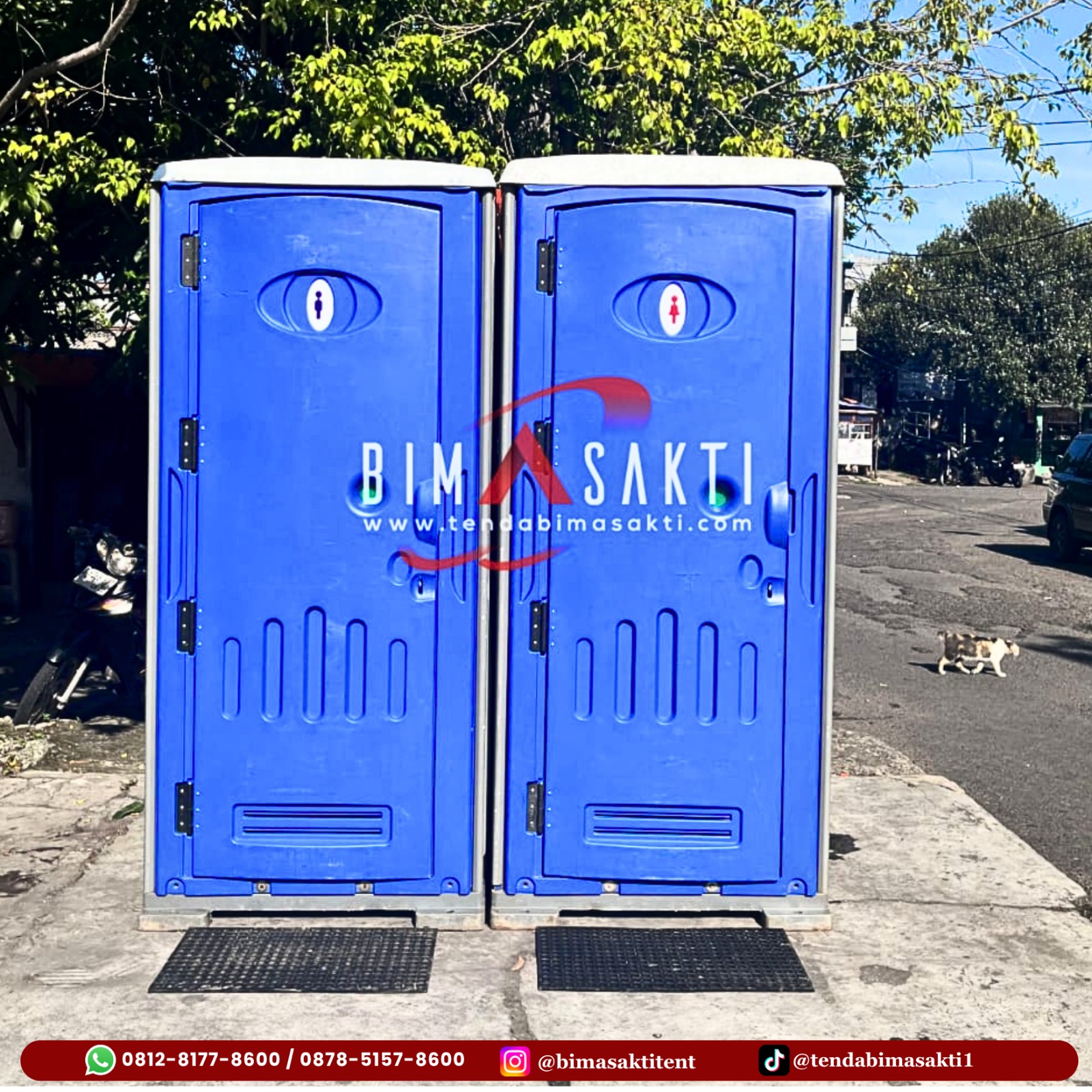 Sewa toilet portable Jakarta untuk event dan acara